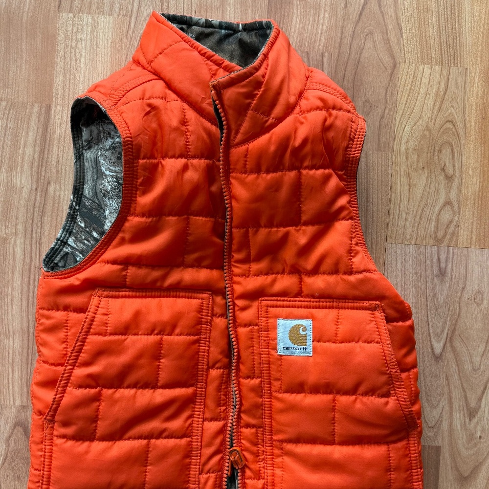 Carhartt Kid’s reversible hunting vest